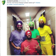monty racism tweet